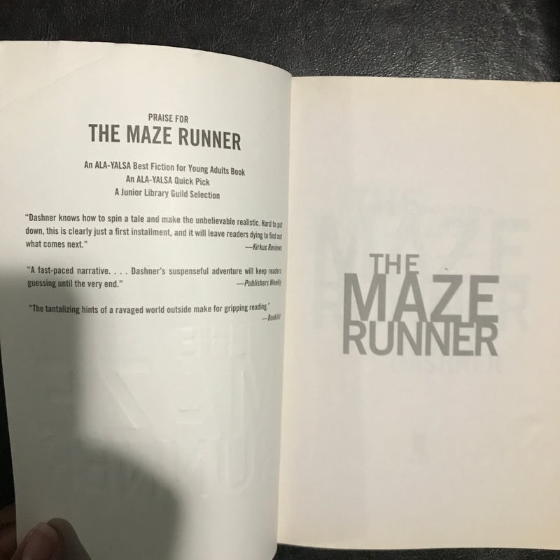 The Maze Runner (Maze Runner, Book One)