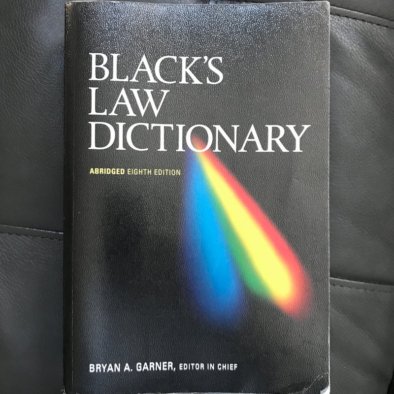 Black's Law Dictionary