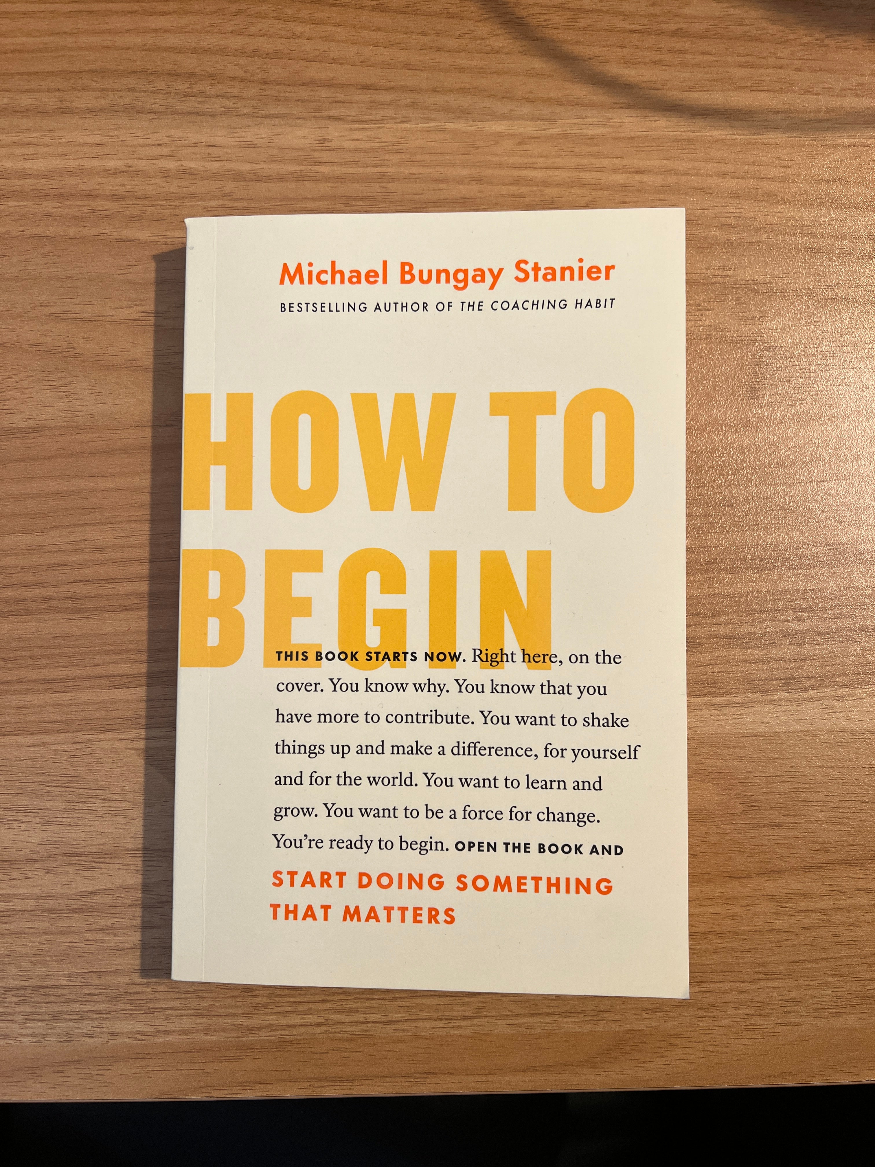 How to Begin