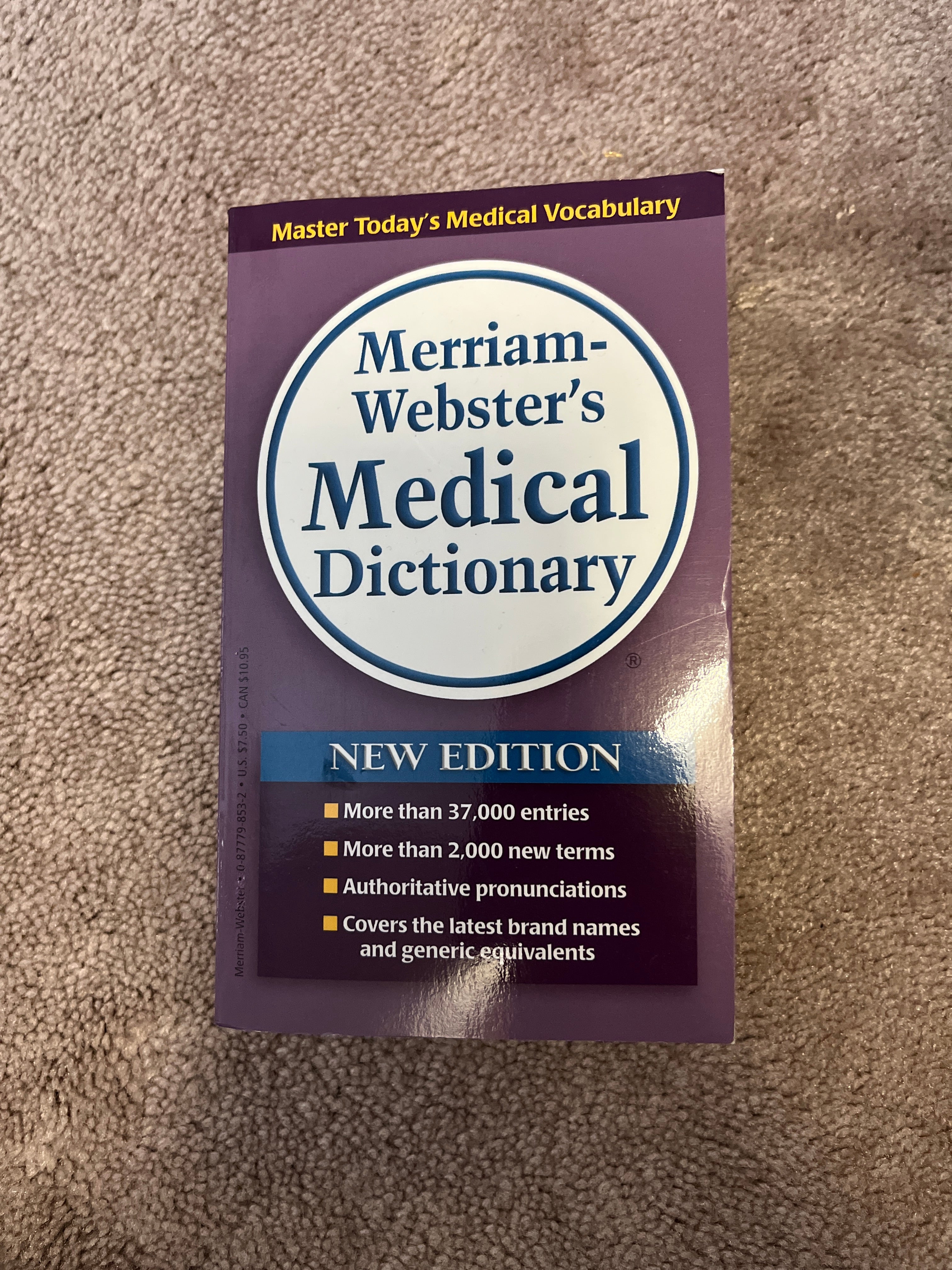 Merriam-Webster's Medical Dictionary