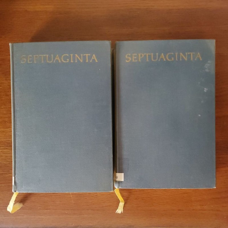 Septuaginta 2 Volumes (complete)