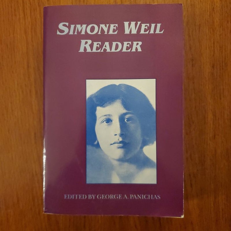 Simone Weil Reader