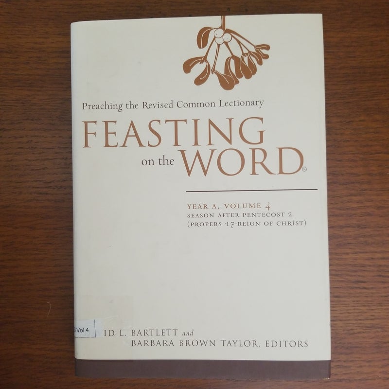 Feasting on the Word