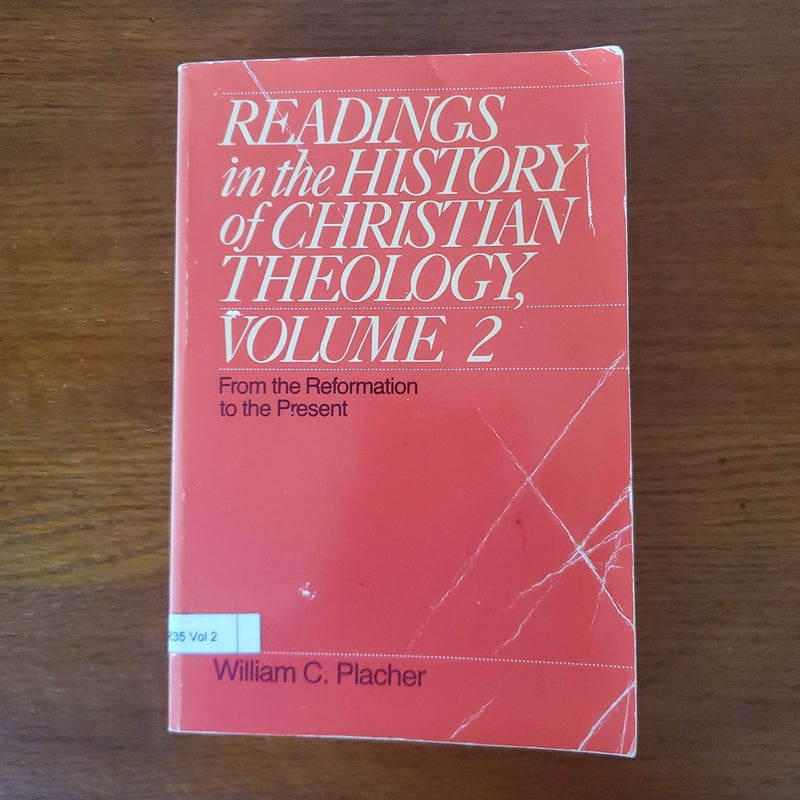 Readings in the History of Christian Theology