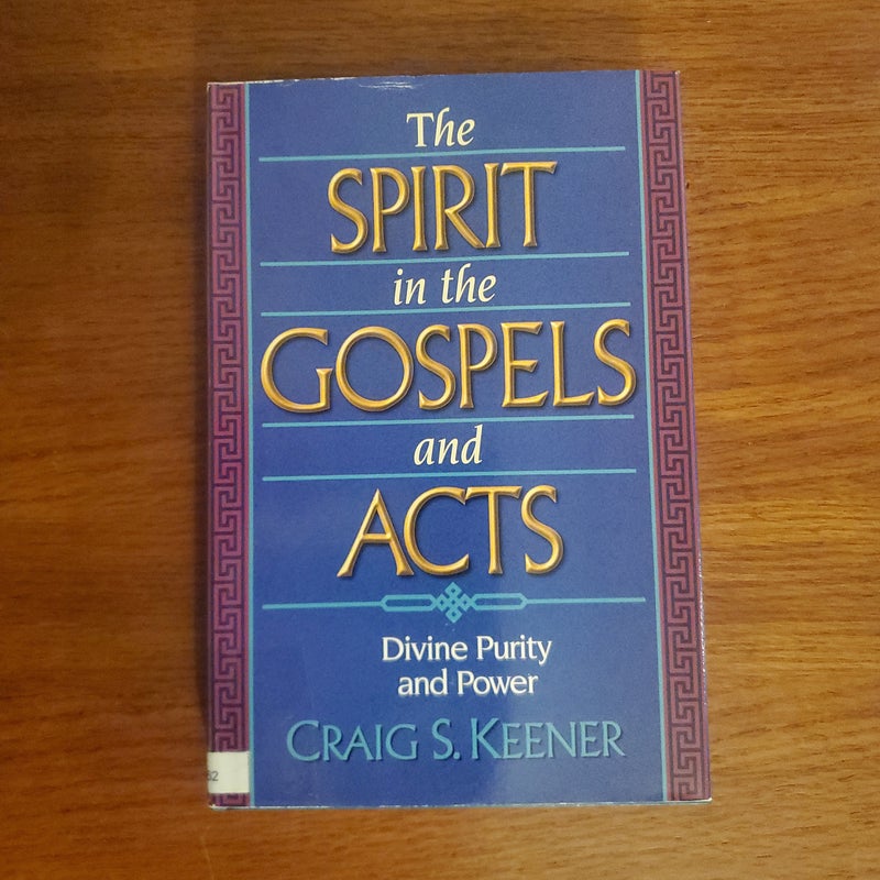 The Spirit in the Gospels and Acts