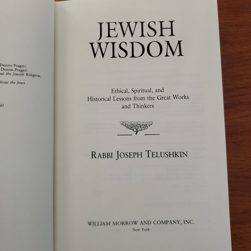 Jewish Wisdom