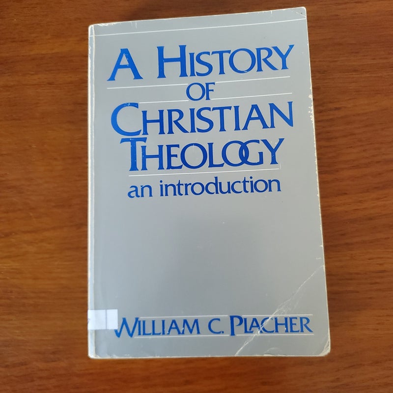 A History of Christian Theology