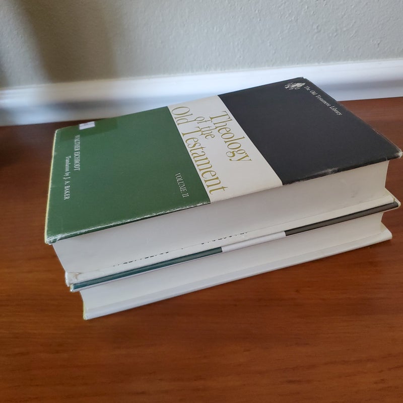 Theology of the Old Testament Vols. 1 & 2