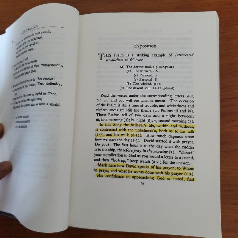 The Psalms: Psalms I to CL