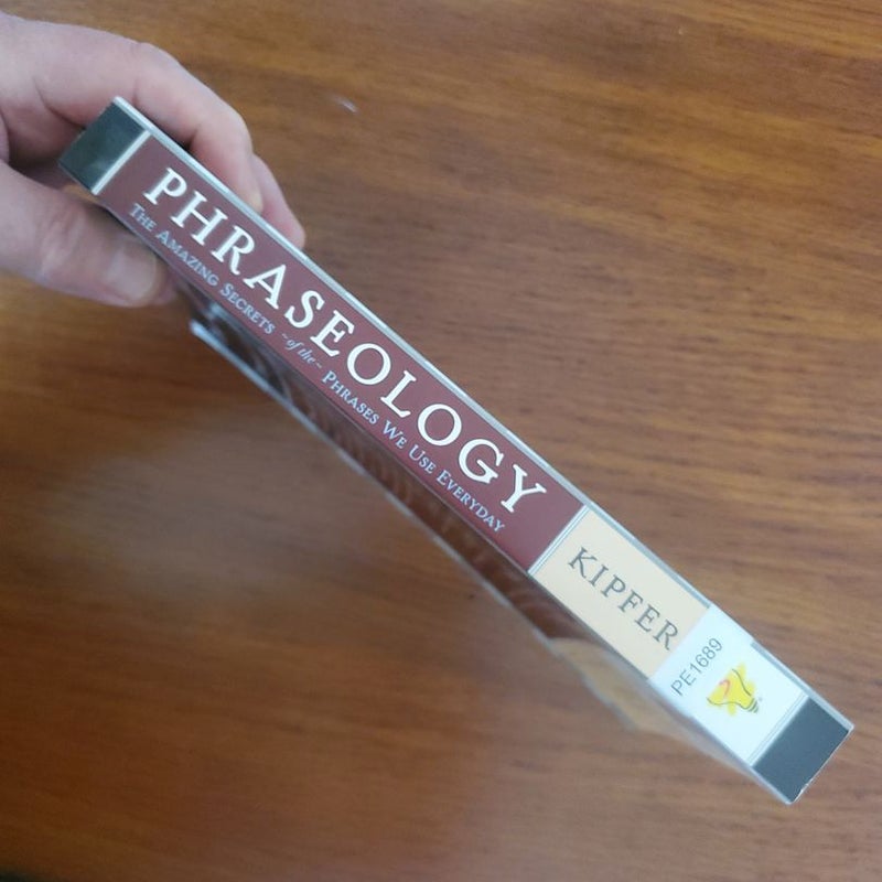 Phraseology by Barbara Ann Kipfer, Paperback | Pangobooks