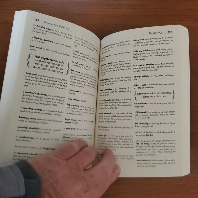 Phraseology by Barbara Ann Kipfer, Paperback | Pangobooks