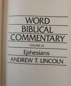 Ephesians (Volume 42)