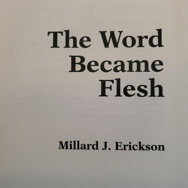 The Word Became Flesh