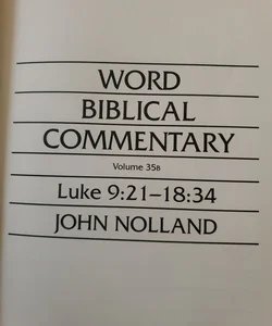 Luke 9:21-18:34 (Volume 35B)
