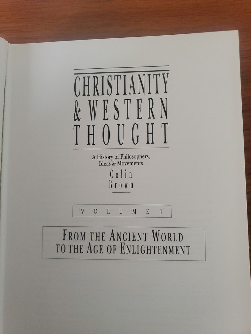 Christianity and Western Thought - A History of Philosophers, Ideas and Movements