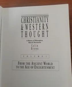 Christianity and Western Thought - Volume 1