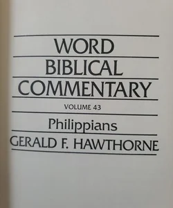 Philippians (Volume 43)