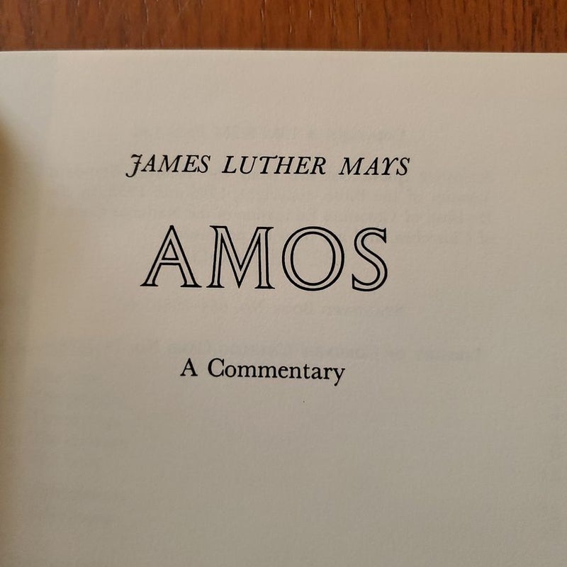 Amos A Commentary 