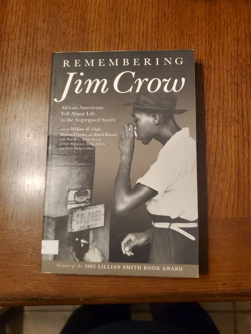 Remembering Jim Crow