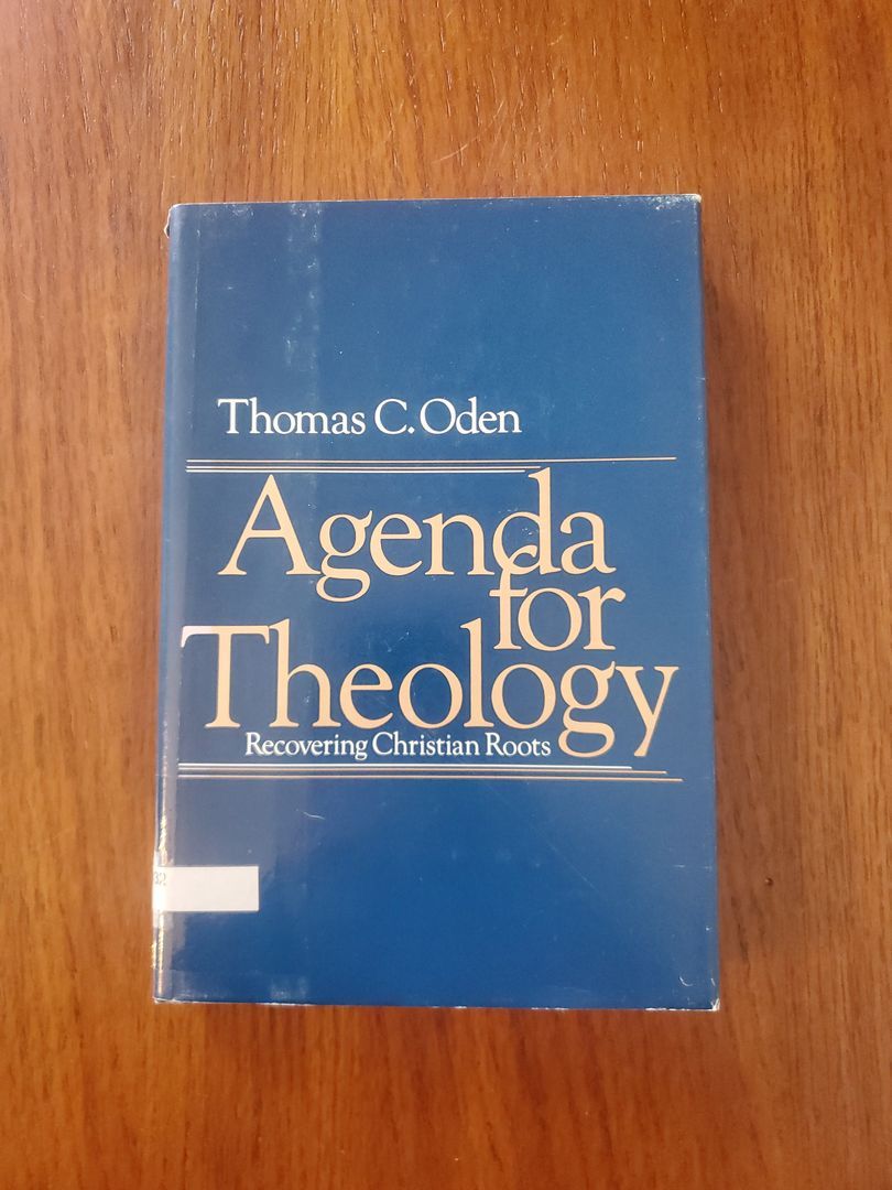 Agenda for Theology
