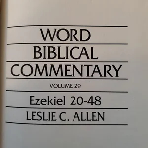 Ezekiel 20-48