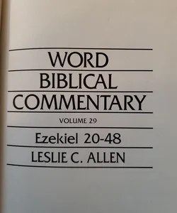 Ezekiel 20-48 Volume 29