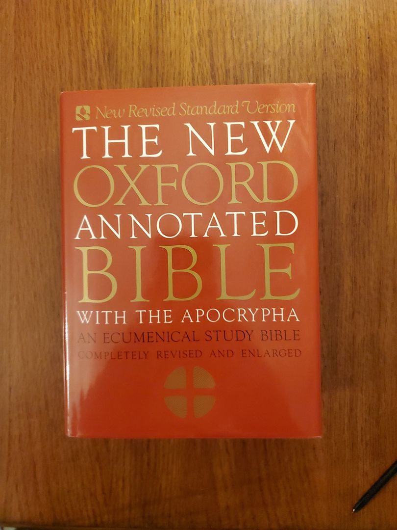 The New Oxford Annotated Bible with the Apocrypha, New Revised Standard Version