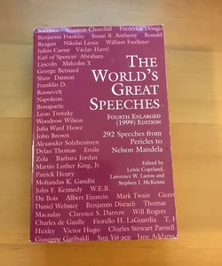 World's Great Speeches 1999
