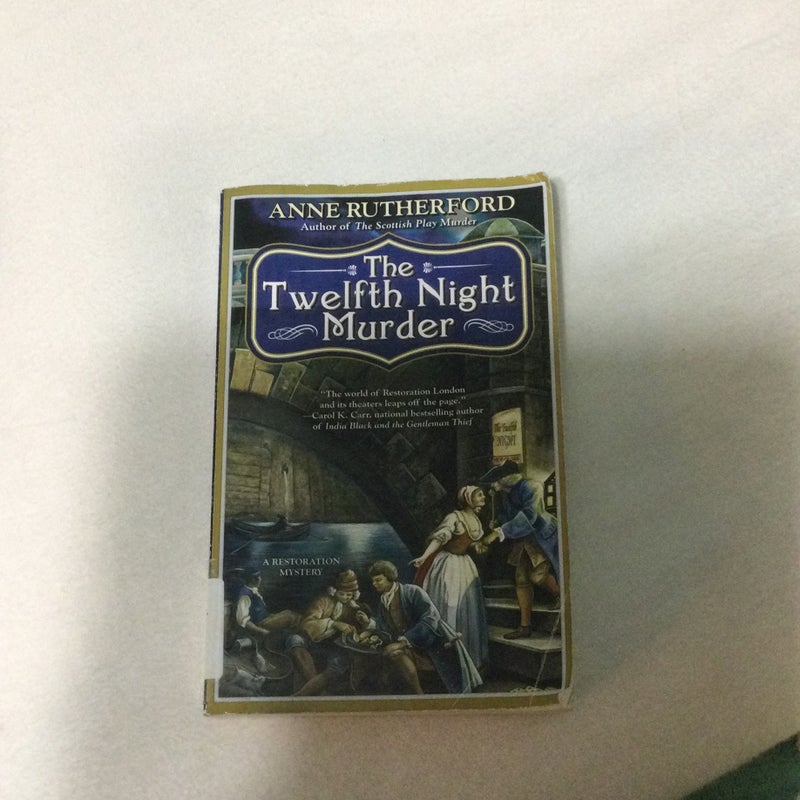The Twelfth Night Murder (A Restoration Mystery)