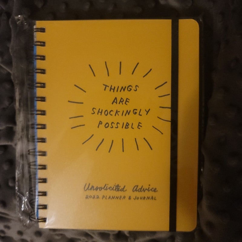 Unsolicited Advice 2022 Planner & Journal