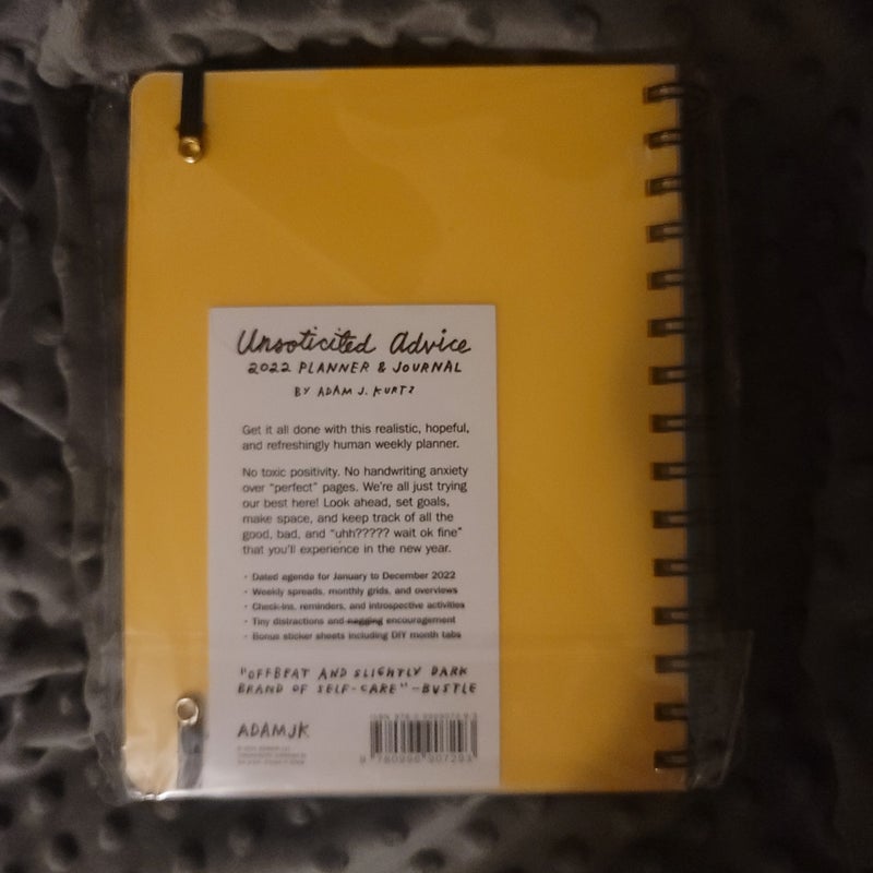 Unsolicited Advice 2022 Planner & Journal