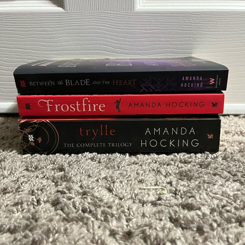 Between the Blade and the Heart, Frostfire, and Trylle Trilogy
