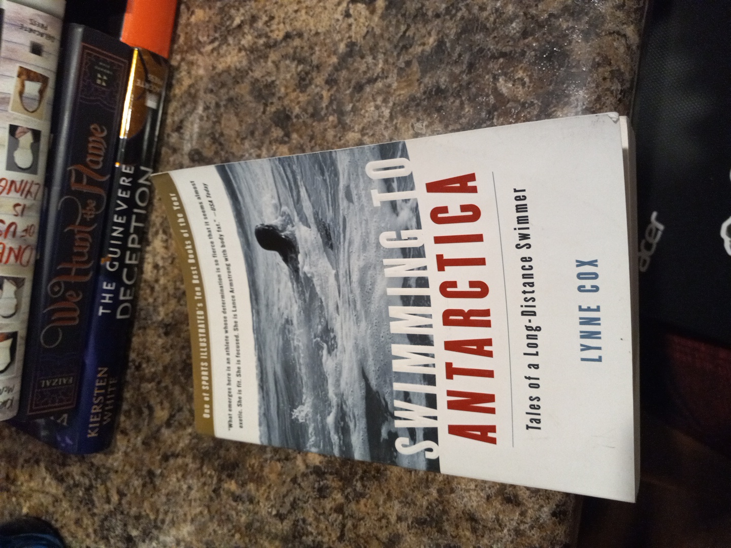 Swimming to Antarctica book cover