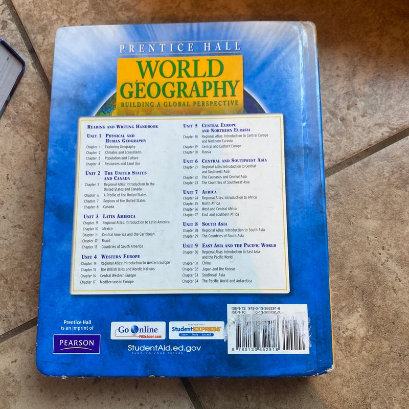 World Geography Student Edition C2009