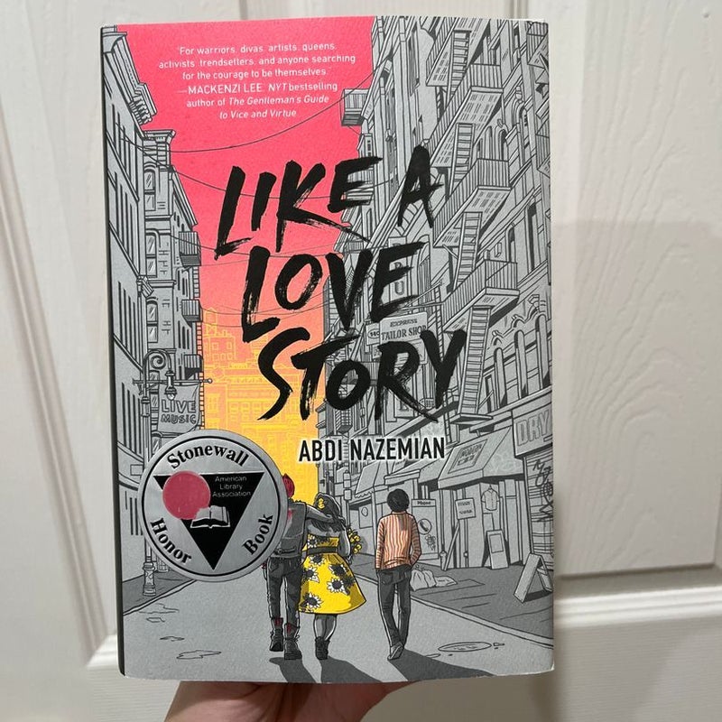 Like a Love Story by Abdi Nazemian Hardcover Pangobooks