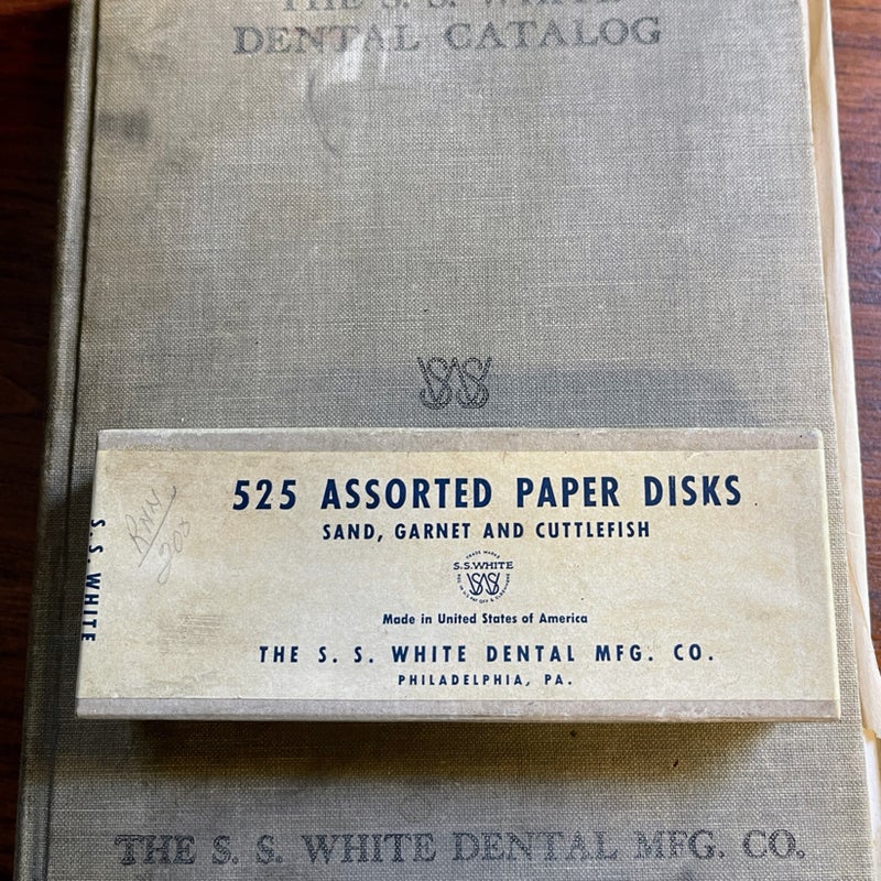 The S S White Dental Catalog 