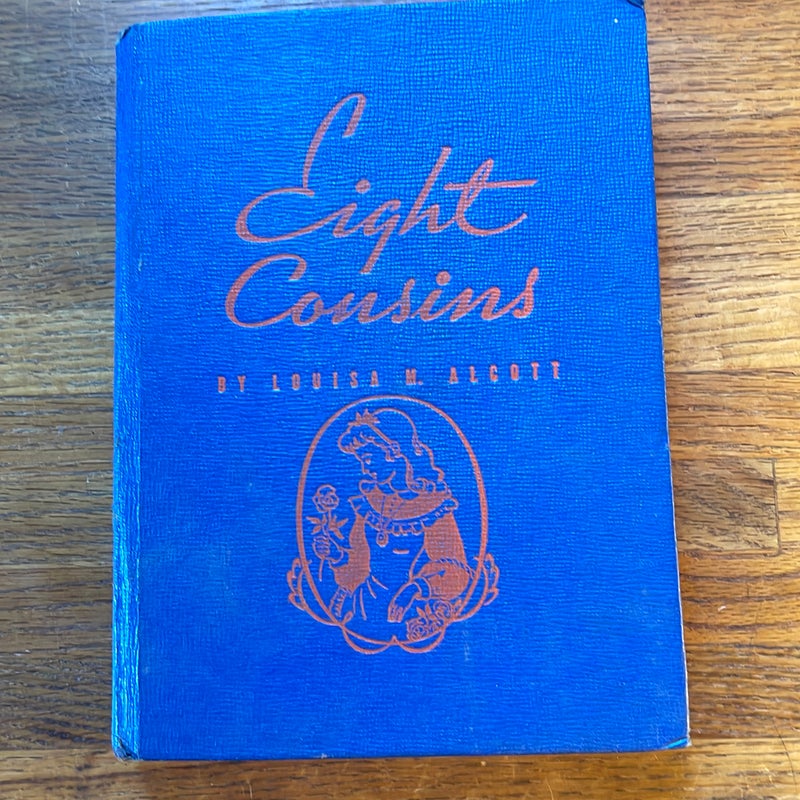 Vintage  Eight Cousins by Louisa Alcott Whitman Publishing 1940