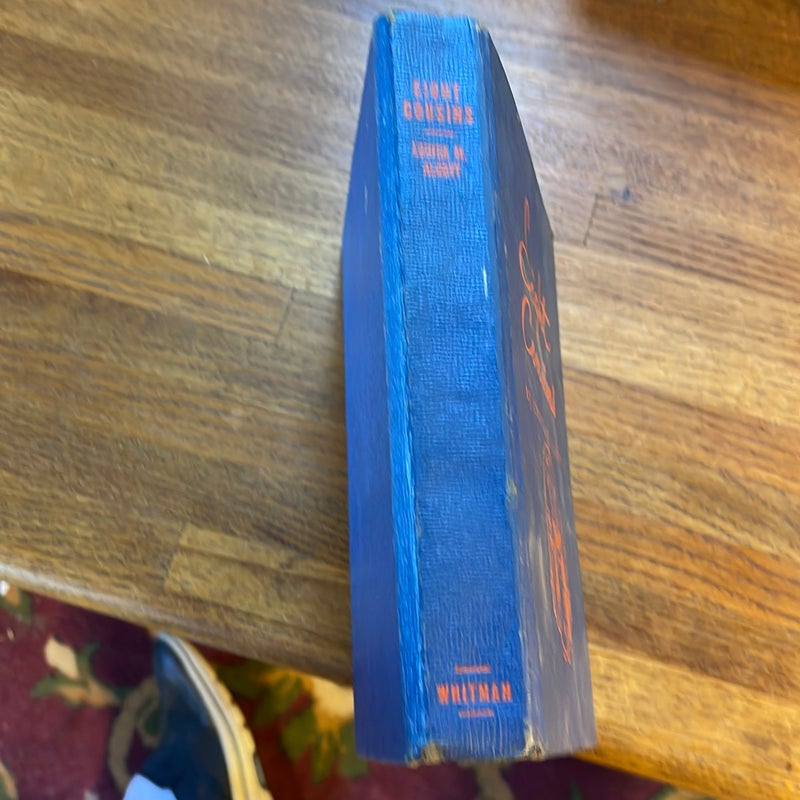 Vintage  Eight Cousins by Louisa Alcott Whitman Publishing 1940