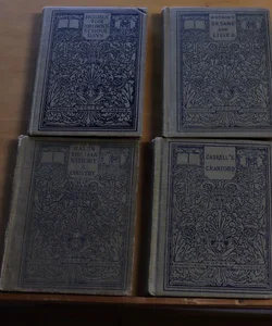 Vintage set of 4 Macmillan's Pocket Classics 1910,1912,1913,1914 .