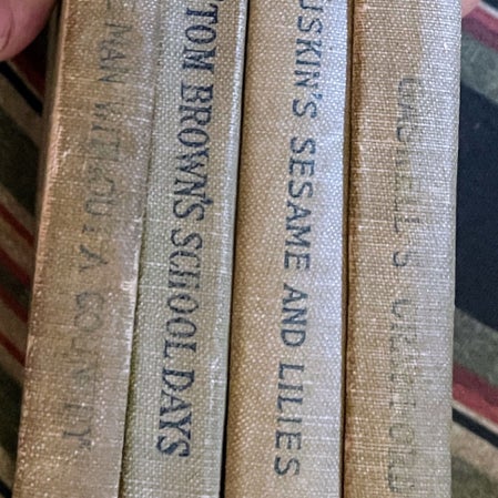 Vintage set of 4 Macmillan's Pocket Classics 1910,1912,1913,1914 .