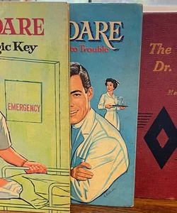 Vintage set of 3 Dr. Kildare books 1940 ,1964. 1963