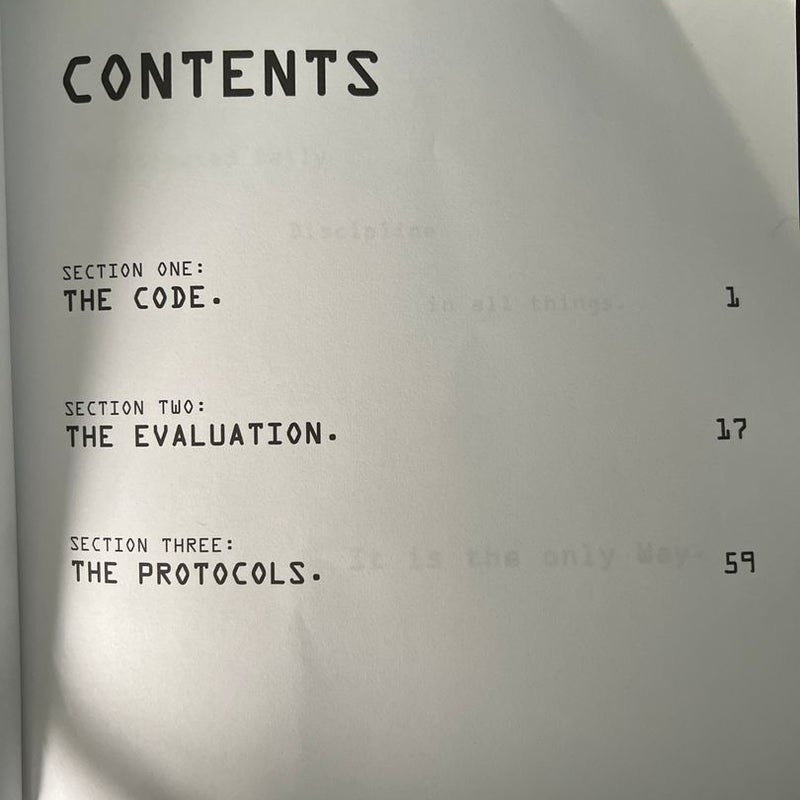 The Code. the Evaluation. the Protocols