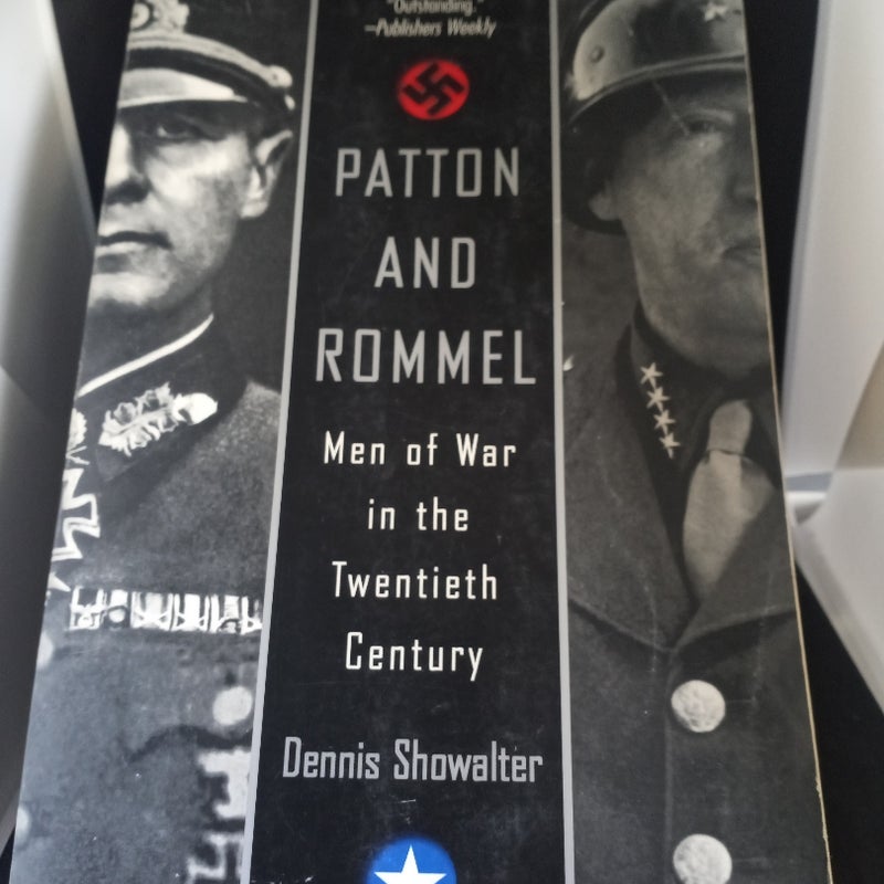 Patton and Rommel paperback book