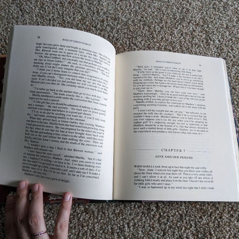 Anne of Green Gables Hardcover Book