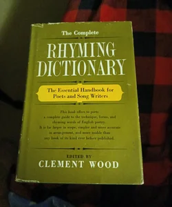 The Complete Rhyming Dictionary -1936