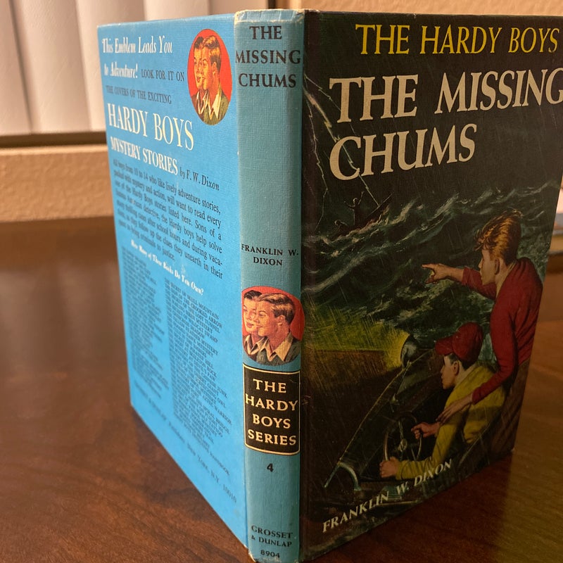 The Missing Chums, The Hardy Boys Series #4