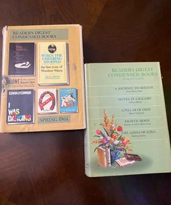 Reader’s Digest Condensed Books, Volume 2 (1964 & 1965) Spring Selections *BOTH SOLD TOGETHER*