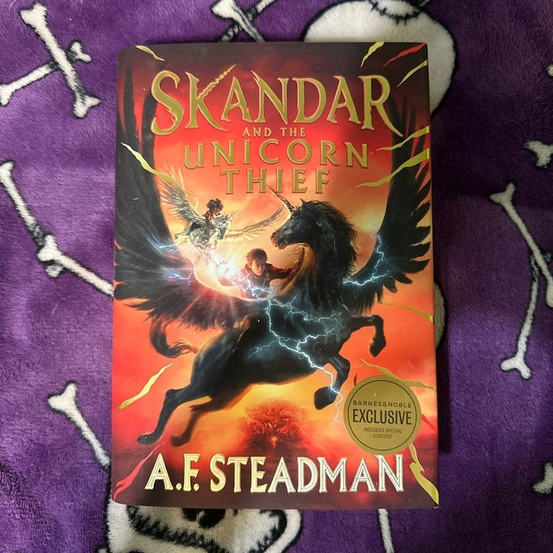 Skandar and the Unicorn Thief (Barnes & Noble Edition)