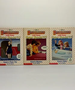 Babysitters Little Sister Series Ann M Martin 3 Book Lot Super Special #’s 2,3,5