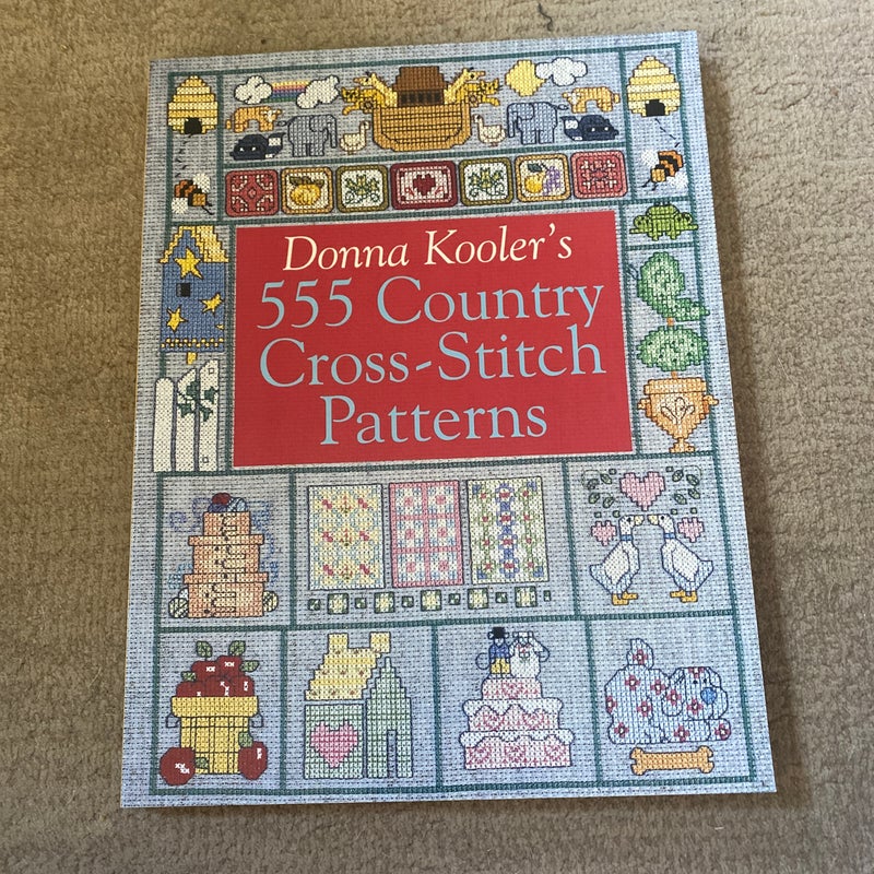 Donna Kooler's 555 Country Cross-Stitch Patterns